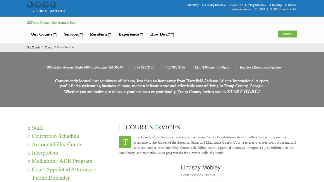 Troup County, Georgia | Government Services Online